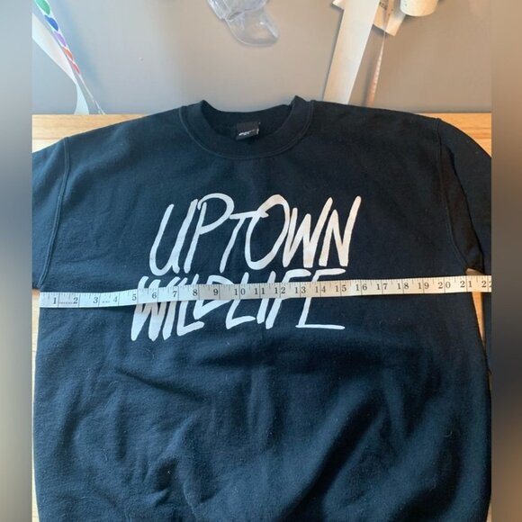ONLY NY Black Crewneck “Uptown Wildlife” - Picture 6 of 6